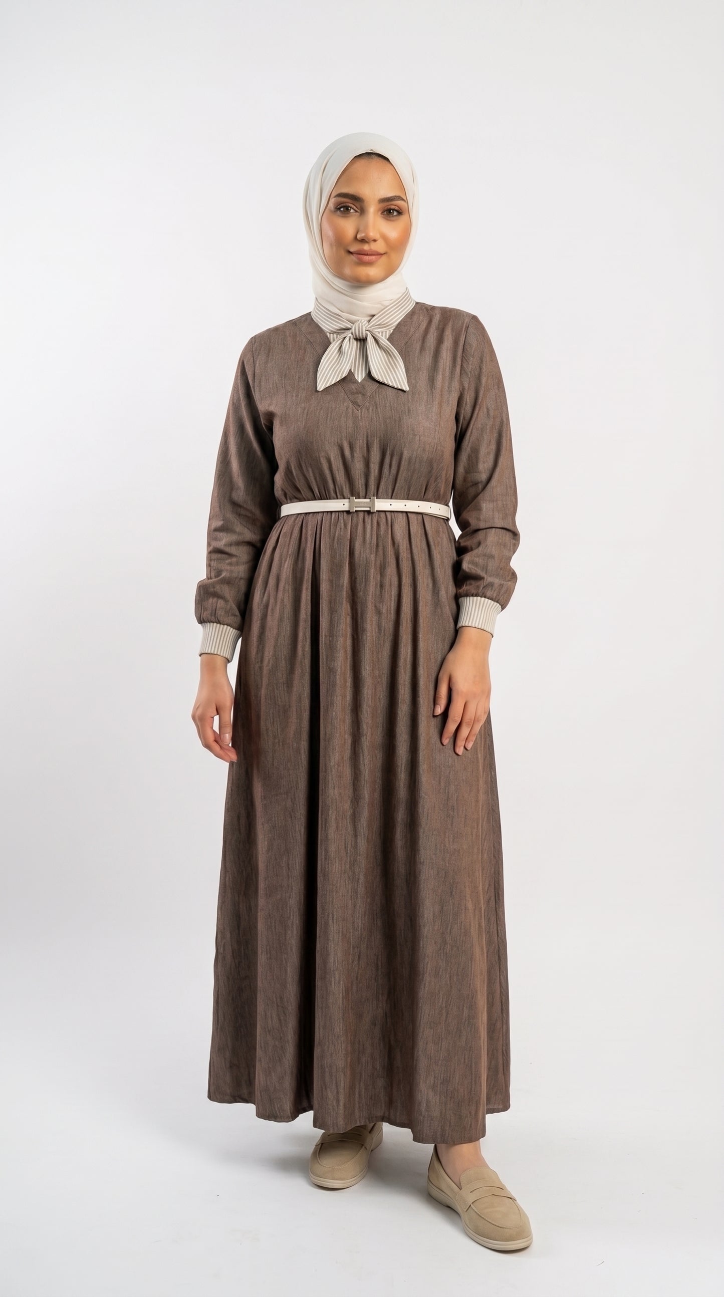 Muted Cocoa Brown