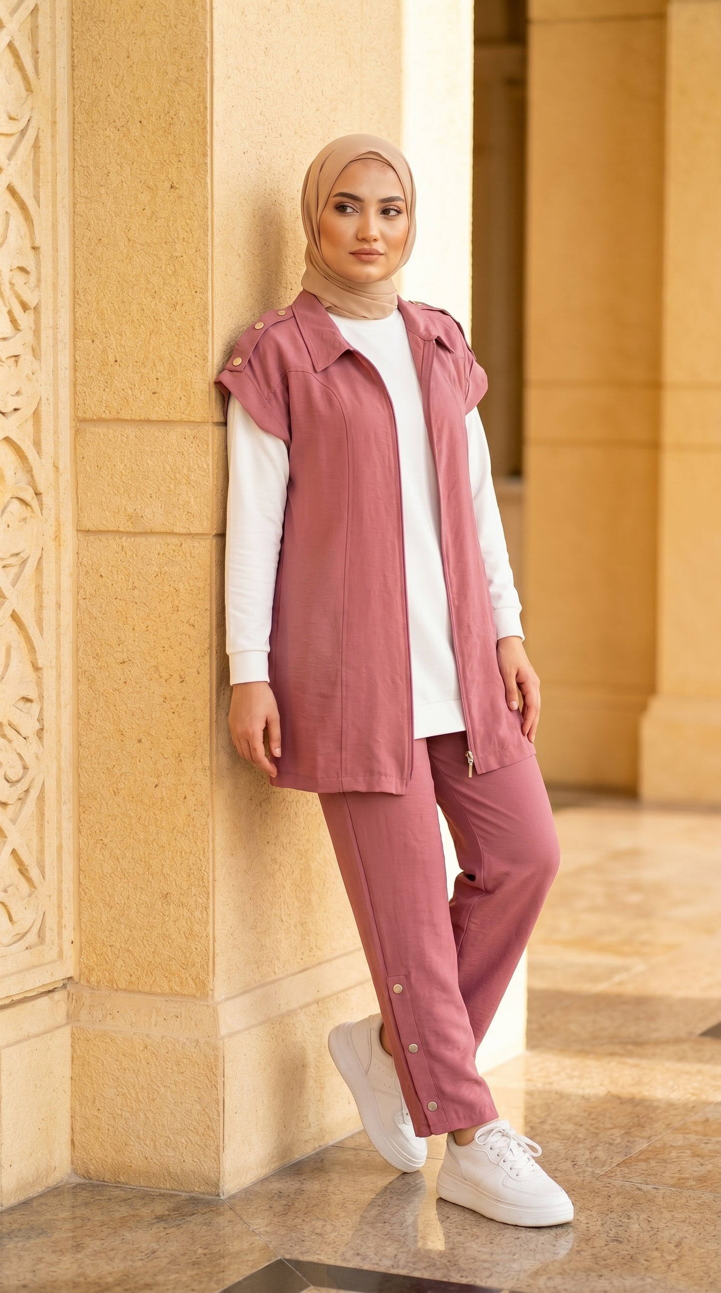 Mauve pink